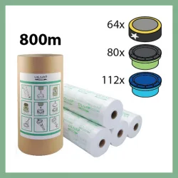Ricarica mangiapannolini da 800 metri + Skid