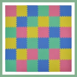 Tappeto puzzle bambini XXL multicolore