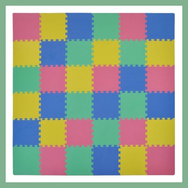 Tappeto puzzle bambini XXL multicolore